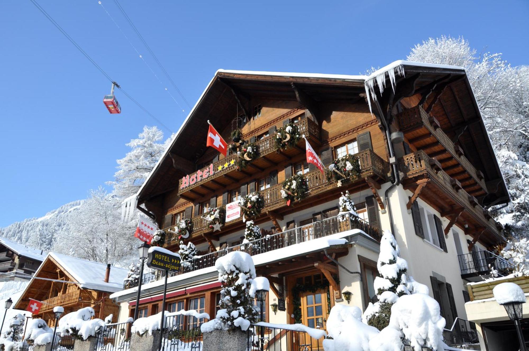 Boutique Hotel Beau Champéry Exterior foto