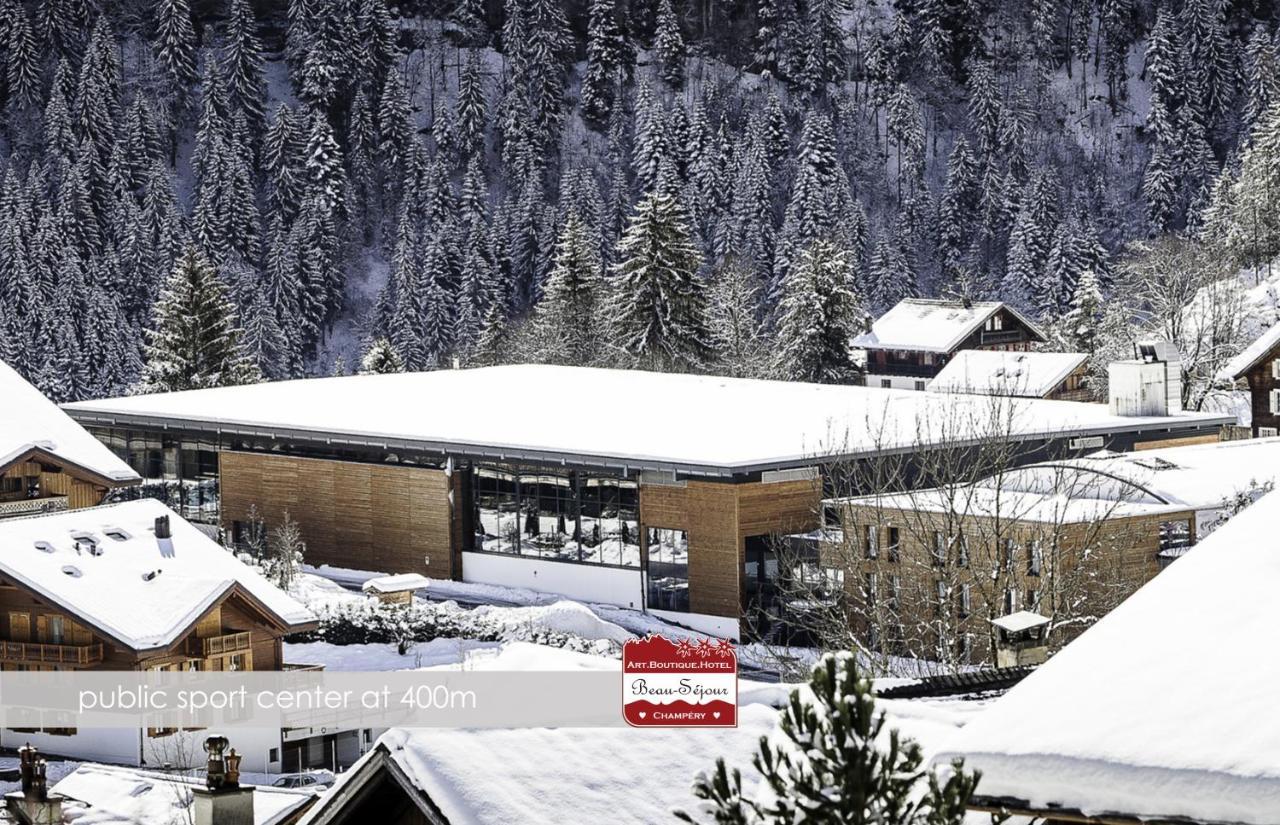 Boutique Hotel Beau Champéry Exterior foto